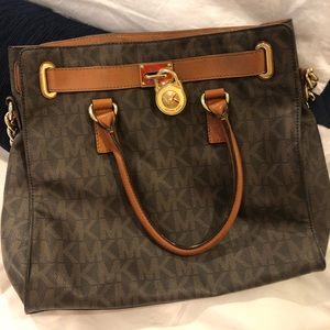 Large Brown Michael Kors bag